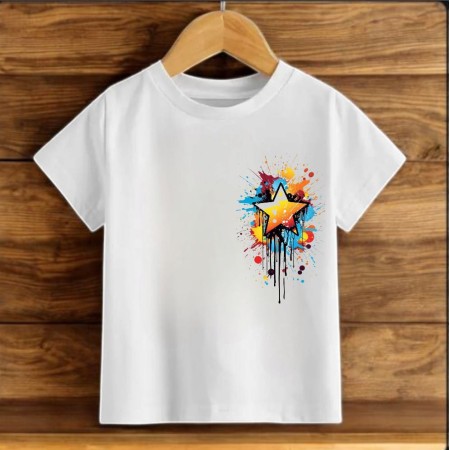 Çoçuk Oversize UNİSEX Baskili T-shirt Çoçuk Oversize UNİSEX Baskili T-shirt